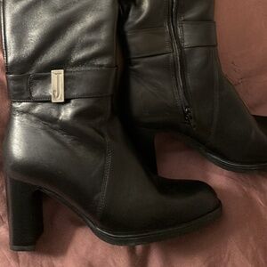 Knee winter boots